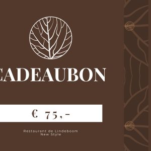 Dinerbon 75 euro
