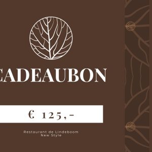 Dinerbon 125 euro